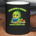Cute Dino Book Lover Unearth A Story Summer Reading Coffee Mug Cute Dino Book Lover Unearth A Story Summer Reading Coffee Mug
