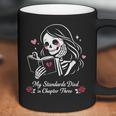 Dark Romance Pajama Skeleton Costume Woman Book Reading Coffee Mug