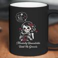 Dark Romance Skeleton Costume Woman Pajama Book Reading Coffee Mug