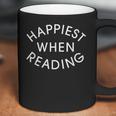 Happiest When Reading Coffee Mug