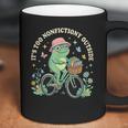 It's Too Nonfiction Outside Frog Reading Book Lover Coffee Mug