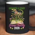 Unearth A StoryRex Reading Book Floral Summer Reading Coffee Mug Unearth A StoryRex Reading Book Floral Summer Reading Coffee Mug