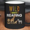Wild About Reading Books Zoo Animals Love Book Reading Coffee Mug Wild About Reading Books Zoo Animals Love Book Reading Coffee Mug