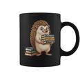 Cute Hedgehog Classics Stories Knowledge Fiction Reading Coffee Mug Cute Hedgehog Classics Stories Knowledge Fiction Reading Coffee Mug