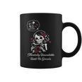 Dark Romance Skeleton Costume Woman Pajama Book Reading Coffee Mug