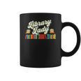 Library Lady School Librarian Cataloger Books Book Lover Coffee Mug