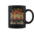 I Lift So I Can Carry More Book Lover Reader Gym Reading Coffee Mug I Lift So I Can Carry More Book Lover Reader Gym Reading Coffee Mug
