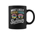 Most Likely To Read Books All Summer Reading Coffee Mug Most Likely To Read Books All Summer Reading Coffee Mug