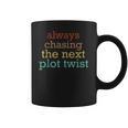 Plot Twists Mystery Book Lover Reading Literary Bookish Coffee Mug Plot Twists Mystery Book Lover Reading Literary Bookish Coffee Mug