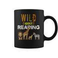 Wild About Reading Books Zoo Animals Love Book Reading Coffee Mug Wild About Reading Books Zoo Animals Love Book Reading Coffee Mug