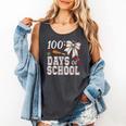 100 Days Of School Baseball 100th Day Of School Coquette Bow Comfort Colors Tank Top Pepper