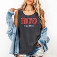55 Year Old 1970 Classic Baseball Fan 55th Birthday Comfort Colors Tank Top Pepper 55 Year Old 1970 Classic Baseball Fan 55th Birthday Comfort Colors Tank Top Pepper