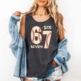 67 Baseball Six Seven 6 7 Meme Kids 67 Teen Boys 6-7 Comfort Colors Tank Top Pepper