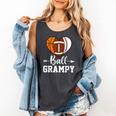 Ball Grampy Basketball Football Baseball Player Comfort Colors Tank Top Pepper