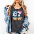 Baseball 67 Ice Cream Drip 67 Meme Player T-Shirt Comfort Colors Tank Top Pepper