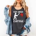 Baseball Anti Valentine Humor Cupid Joke Men Women Comfort Colors Tank Top Pepper