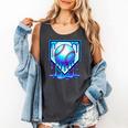 Baseball Drip Ice Cream Blue Glow Melt Ball Graphic Comfort Colors Tank Top Pepper Baseball Drip Ice Cream Blue Glow Melt Ball Graphic Comfort Colors Tank Top Pepper