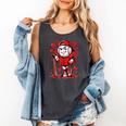 Baseball Drip Icecream Heart Red Valentine Day Boys Kids Comfort Colors Tank Top Pepper