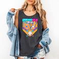 Baseball Drip Number 67 Ice Cream Home Plate Drip Comfort Colors Tank Top Pepper