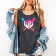 Baseball Drip Purple Glove Respect The Drip Youth Boys Girls Comfort Colors Tank Top Pepper