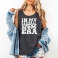 In My Baseball Mom Era Retro Groovy Baseball Comfort Colors Tank Top Pepper