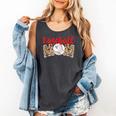 Baseball Mom Leopard Print Cute Mother's Day Sport Lover Comfort Colors Tank Top Pepper Baseball Mom Leopard Print Cute Mother's Day Sport Lover Comfort Colors Tank Top Pepper