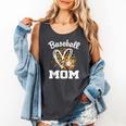 Baseball Mom Leopard Heart Matching Family Comfort Colors Tank Top Pepper Baseball Mom Leopard Heart Matching Family Comfort Colors Tank Top Pepper