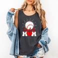 Baseball Mom Mama Mother's Day Sport Lover Comfort Colors Tank Top Pepper