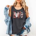 Baseball Mom Shirt Heart Love Baseball Lolalife Comfort Colors Tank Top Pepper