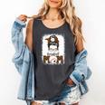 Baseball Mom Women Messy Bun Leopard Mother's Day Comfort Colors Tank Top Pepper Baseball Mom Women Messy Bun Leopard Mother's Day Comfort Colors Tank Top Pepper