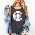 Baseball Sport Player Graphic Monogram Initial Letter C Comfort Colors Tank Top Pepper Baseball Sport Player Graphic Monogram Initial Letter C Comfort Colors Tank Top Pepper