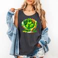Baseball St Patricks Day Carnival Party Ice Cream Drip Boys Comfort Colors Tank Top Pepper