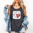 Bleached Custom Baseball Mom Number 7 Heart For Mom Comfort Colors Tank Top Pepper Bleached Custom Baseball Mom Number 7 Heart For Mom Comfort Colors Tank Top Pepper