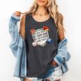 My Boy Might Not Always Swing But I Do Baseball Mom Mama Son Comfort Colors Tank Top Pepper