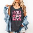 Coquette Bow In My Baseball Mom Era Baseball Mama Mother Day Comfort Colors Tank Top Pepper