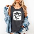 Custom Baseball Mom Number 6 Heart For Mom Comfort Colors Tank Top Pepper