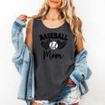 Custom Baseball Mom Number 67 Heart For Mom Comfort Colors Tank Top Pepper