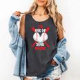 Cute Baseball Mom Out Of Your League Mommy Sports Players Comfort Colors Tank Top Pepper
