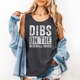 Dibs On The Baseball Coach Wife Girlfriend Comfort Colors Tank Top Pepper Dibs On The Baseball Coach Wife Girlfriend Comfort Colors Tank Top Pepper