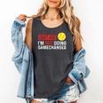 Don’t Ask I’m Not Doing Gamechanger Baseball Comfort Colors Tank Top Pepper