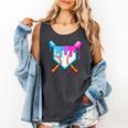 Dripping Baseball Pocket Respect The Drip Boys Baseball Comfort Colors Tank Top Pepper