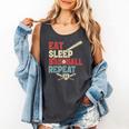 Eat Sleep Baseball Repeat Bat Ball Player Fan Comfort Colors Tank Top Pepper Eat Sleep Baseball Repeat Bat Ball Player Fan Comfort Colors Tank Top Pepper