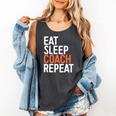 Eat Sleep Coach Repeat Shirt Men Women Baseball Lover Comfort Colors Tank Top Pepper Eat Sleep Coach Repeat Shirt Men Women Baseball Lover Comfort Colors Tank Top Pepper