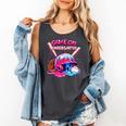 Game Kindergarten Baseball Ice Cream Drip On Back To School Comfort Colors Tank Top Pepper