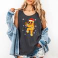 Gingerbread Man Baseball Christmas Comfort Colors Tank Top Pepper Gingerbread Man Baseball Christmas Comfort Colors Tank Top Pepper