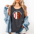 Granny Of Ballers Baseball Basketball Grandma Granny Comfort Colors Tank Top Pepper