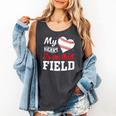 My Heart Is On That Field Baseball Player Baseball Mom Comfort Colors Tank Top Pepper My Heart Is On That Field Baseball Player Baseball Mom Comfort Colors Tank Top Pepper