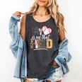 My Heart Is On That Field Mother's Day Baseball Mom Women Comfort Colors Tank Top Pepper