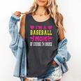 I'm A Baseball Mom Of Course I'm Broke Baseball Mom Raglan Baseball Tee Comfort Colors Tank Top Pepper