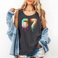 Kids Meme 67 Number Six 6 Seven 7 Ice Cream Drips Baseball Comfort Colors Tank Top Pepper Kids Meme 67 Number Six 6 Seven 7 Ice Cream Drips Baseball Comfort Colors Tank Top Pepper